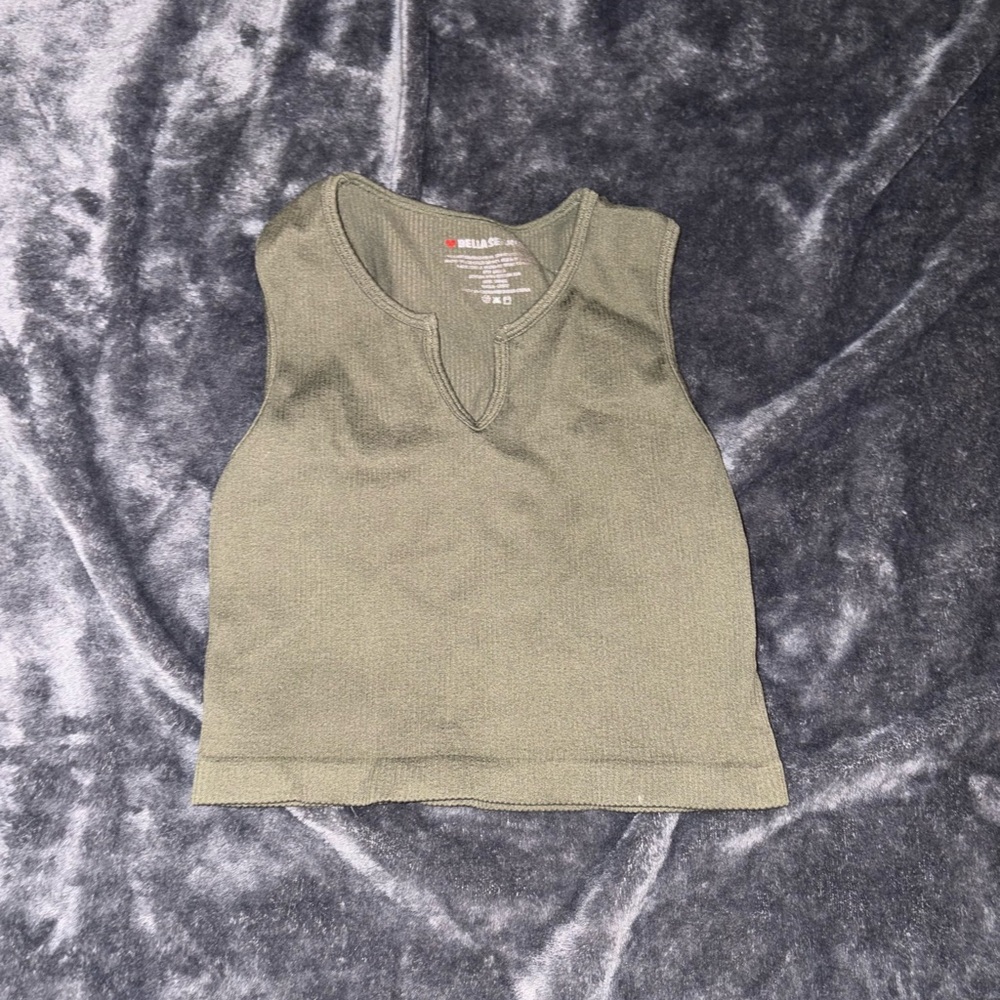 Bella Canvas Olive Tank Top